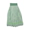 Boardwalk 5 in Looped-End Wet Mop, Green, Microfiber, PK12 BWKMWTLGCT - alternate 1